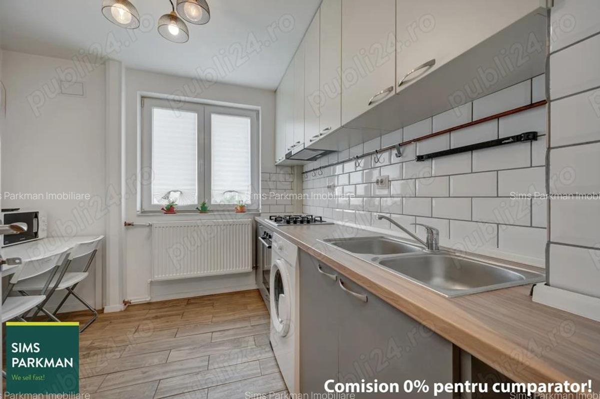 Apartament 3 camere Metrou Gara de Nord, renovat, mobilat, utilat 0% - 3