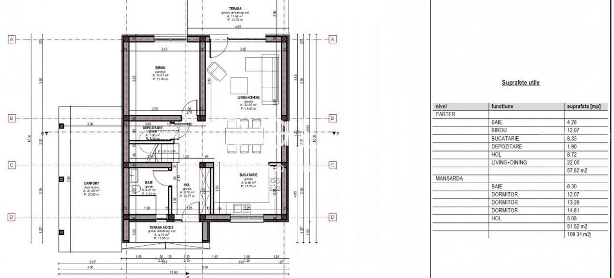 Casa noua, 109 mp utili, Sura Mica - 0% comision - 7