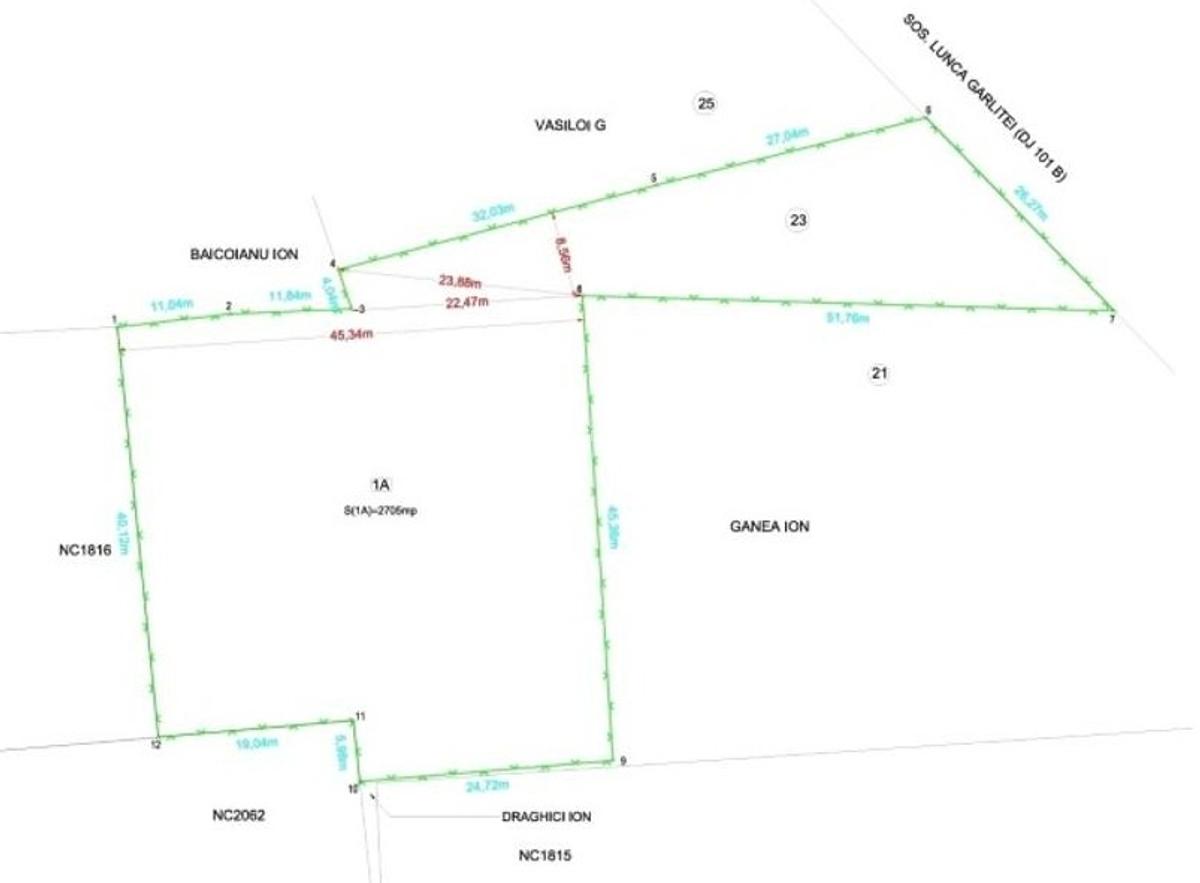 Teren Intravilan Construibil  GRUIU ILFOV - 6