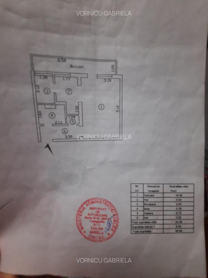 Garsonieră decomandată, mobilată în Tătărași - 1