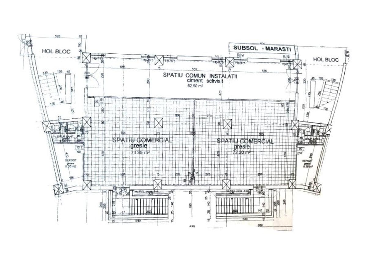 Spatiu comercial in zona intens circulata | 200mp util | Omv Marasti - 1