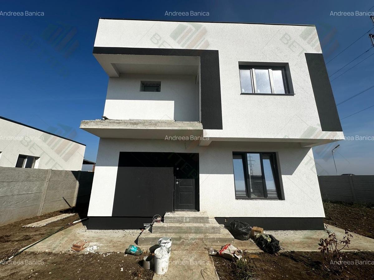 Casă nouă P+1E în comuna Berceni –4 Camere - 2 Bai - 6