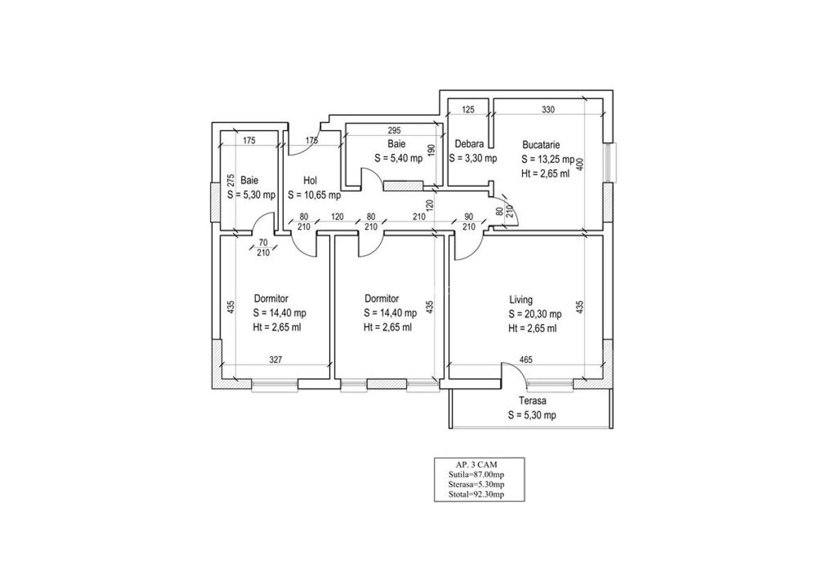 Apartament cu 3 camere decomandat în Theodor Pallady - 3