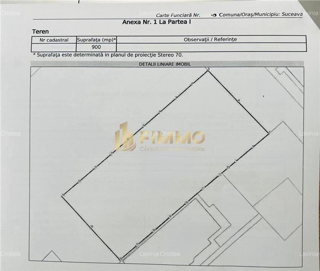 Teren intravilan | 900 mp | Burdujeni - clinica Bethesda | ID:1251 - 2