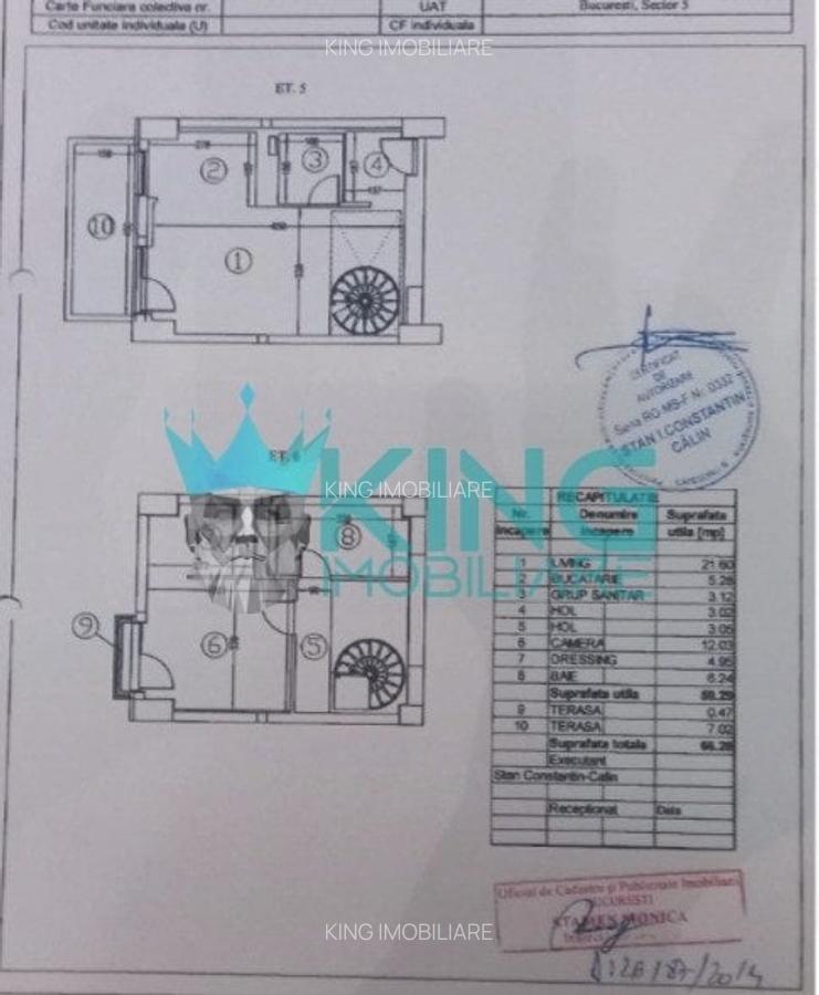 Apartament cu 2 camere în Parcul Carol - 3