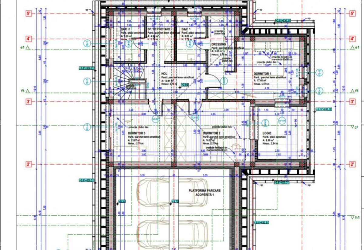 Duplex spatios 150 mp, teren 800 mp, carport pentru 2 masini - 8