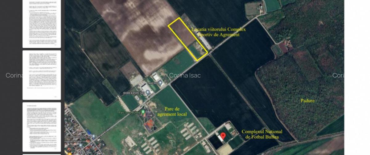 TEREN IN BUFTEA CU UTILITATI PRETABIL INVESTITIE - 3