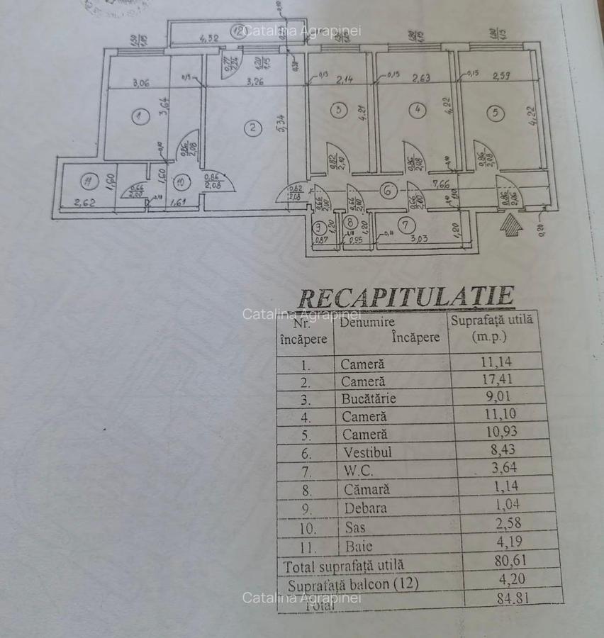 Vanzare apartament 4 camere Militari Piata Veteranilor - 1