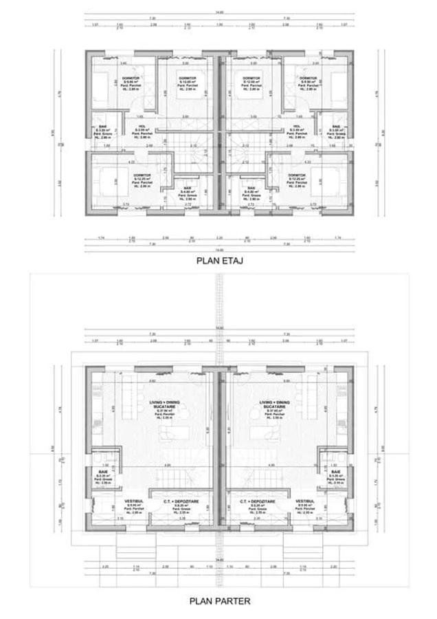 Casă cu 4 camere / Premium / Cure individuala / Nu se aplica TVA - 11