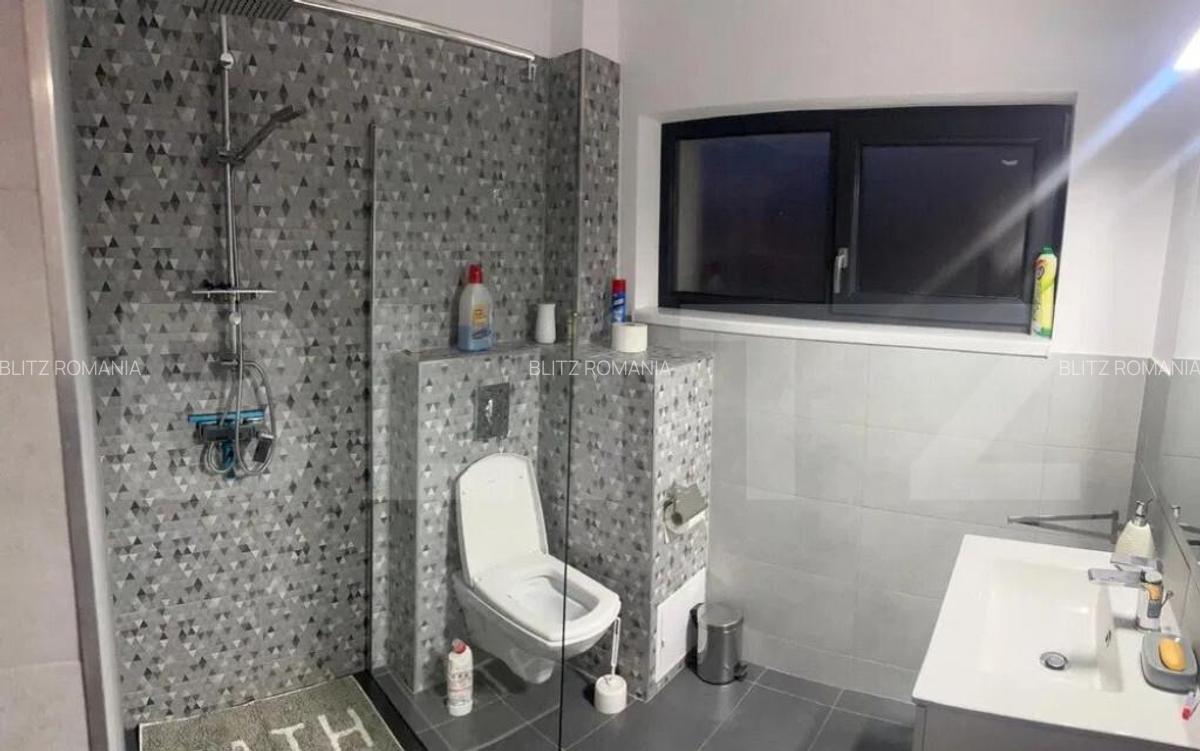Casa mobilat modern, 3 camere, dressing, parcare, curte 450 - 7