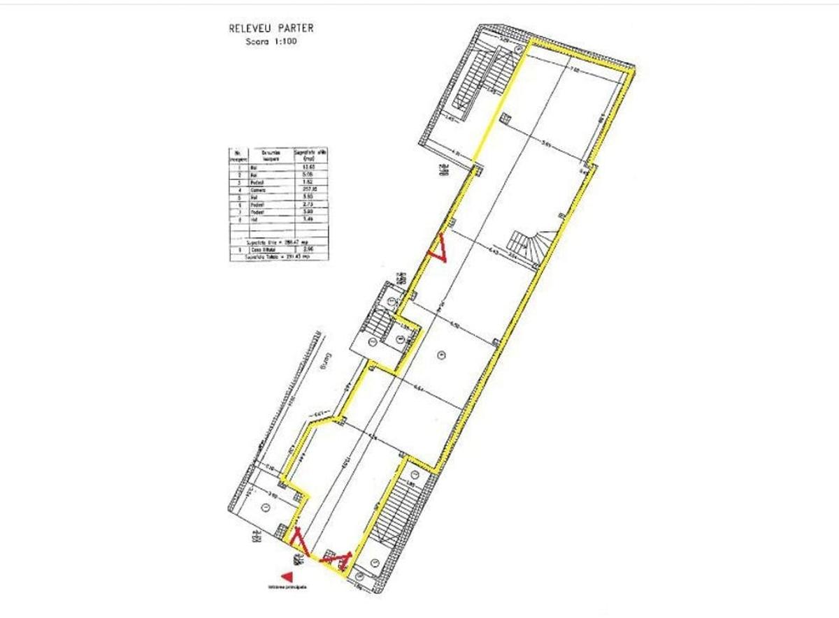 Centru Istoric 290 mp parter si Mezanin Open space trafic intens - 10
