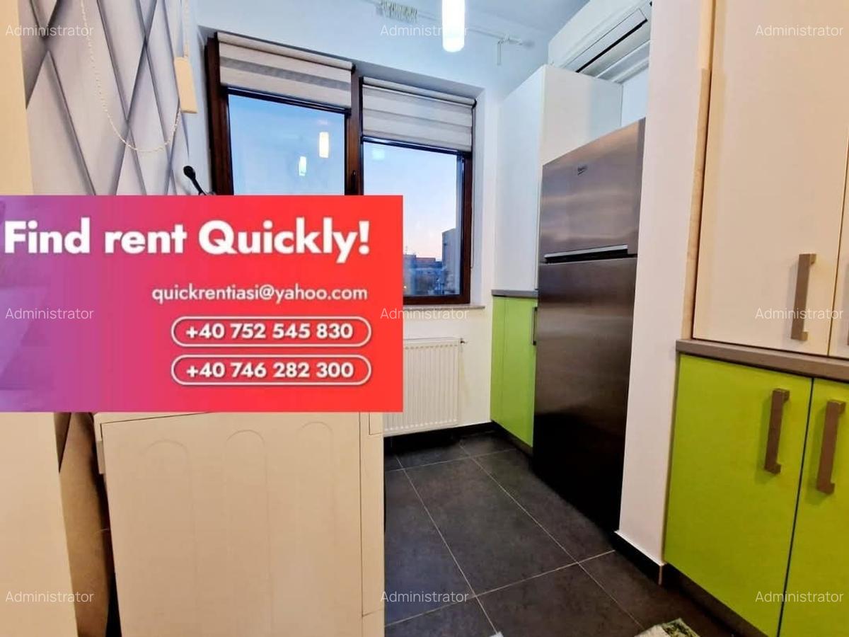 Palas Mall Bloc Nou Lazar Residence Apartament 2Camere Open Space Modern - 9