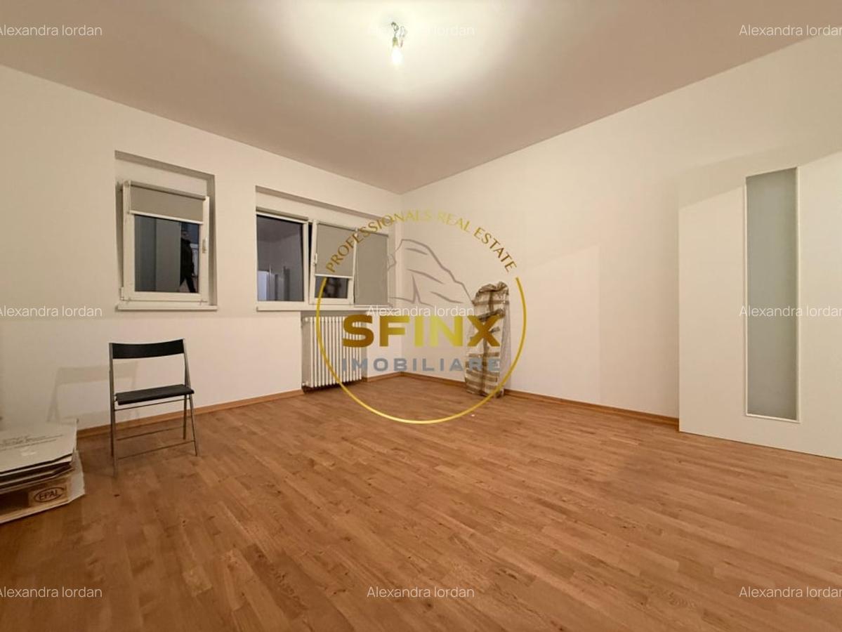3 camere, Piata Romana, pretabil firme, parter, renovat, centrala proprie - 3