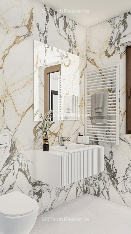 3 camere, vedere pe 2 parti, 2 bai - MONARCH RESIDENCE - 9
