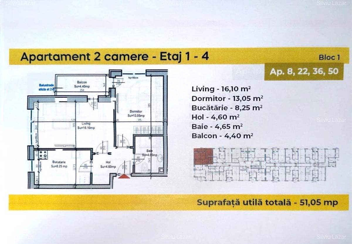 Apartament 2 camere | Sector 4 | Posibilitate rate la dezvoltator | TVA 21% - 10