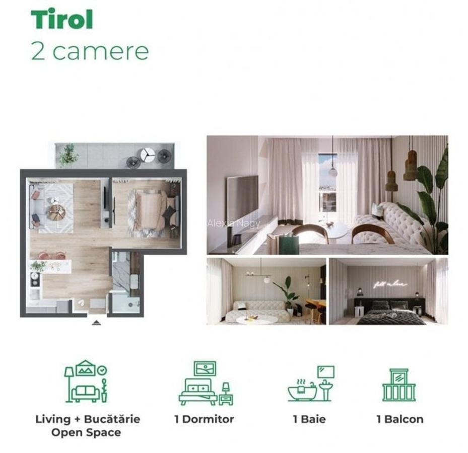 Apartament cu 2 camere decomandat în Calea Aradului - 20
