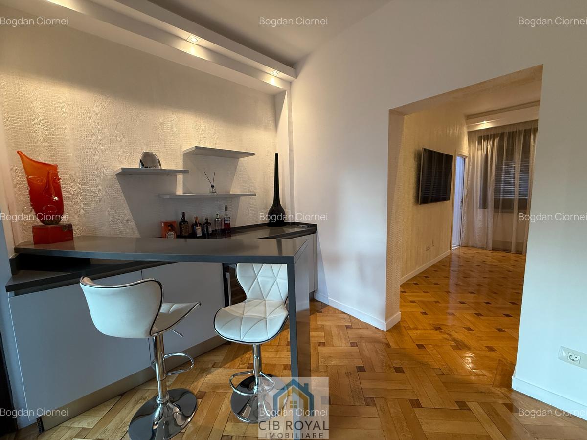 Apart. 3 camere,bloc boutique,stil art design Parizian,zona Dorobanți-Victoriei - 29