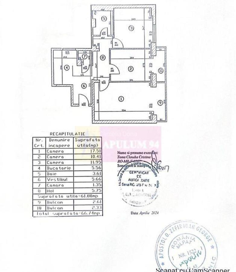 Vanzare apartament de 3 camere in Tineretului-metrou - 5