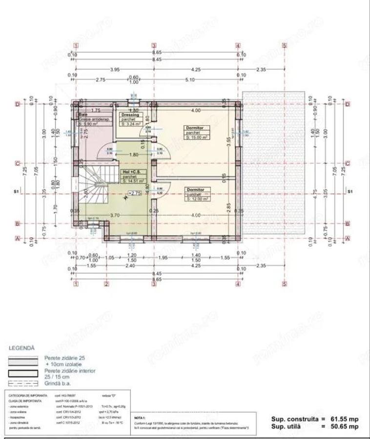 Casa etaj, 120 mp utili, 320 mp teren, zona Burdujeni - 4