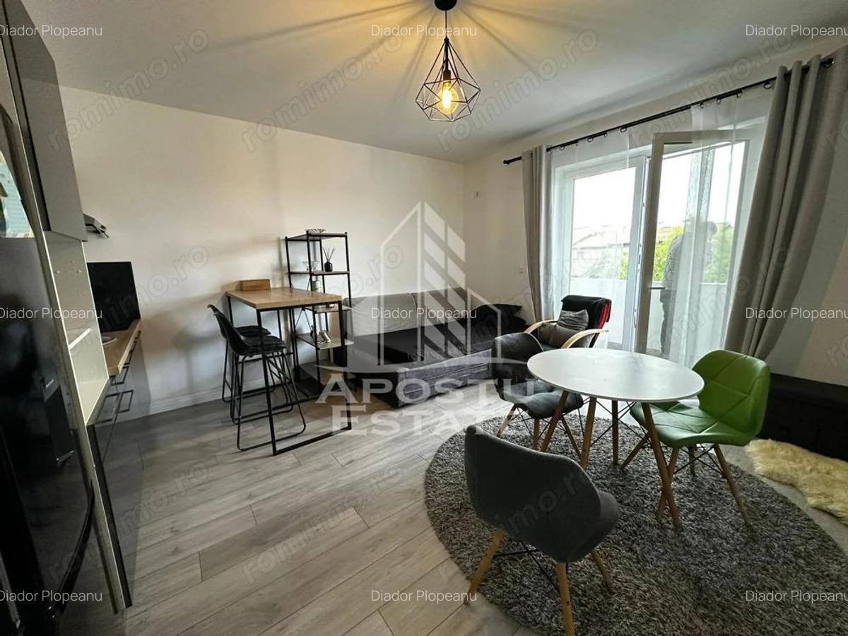 Apartament 1 camera, centrala proprie, loc de parcare, Giroc (Esso) - 1