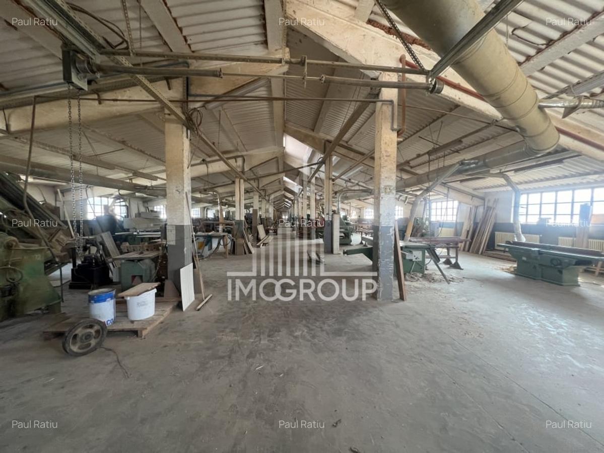 Hala productie 1600 mp - fosta tamplarie lemn, utilata, exaustare + centrala - 2
