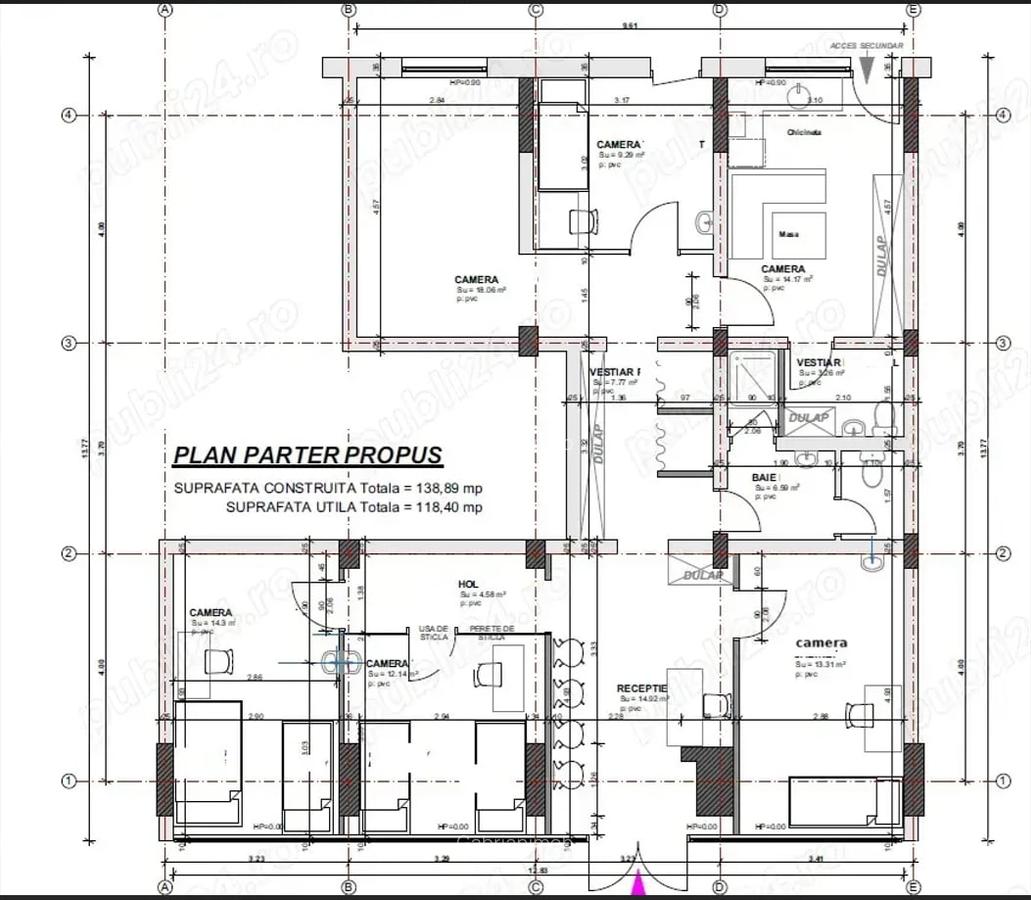De Închiriat – Spații Comerciale Servicii – Oradea, Str. Lacul Roșu - 1