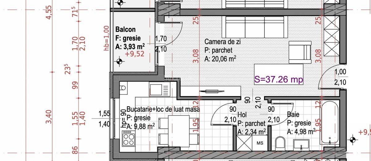 Garsonieră semidecomandată în Gheorgheni - 9