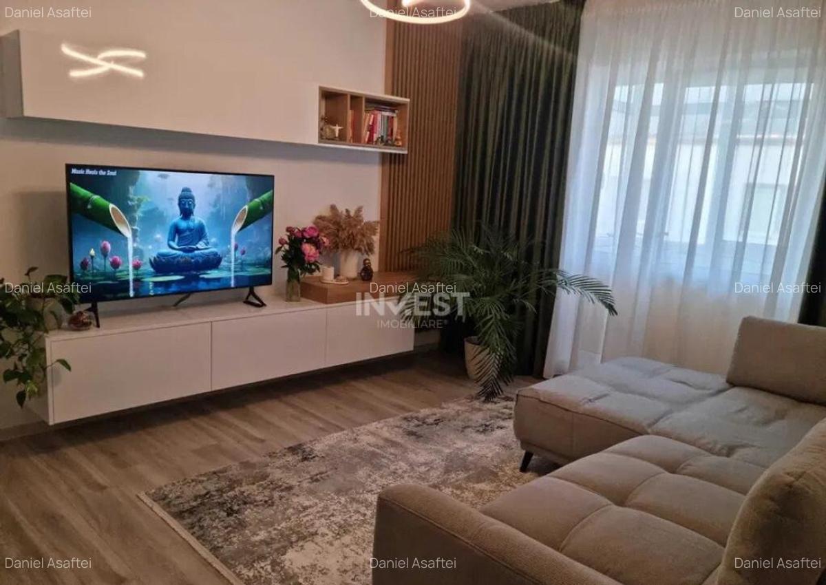 Zimbru- Apartament 2 camere renovat si mobilat - 1