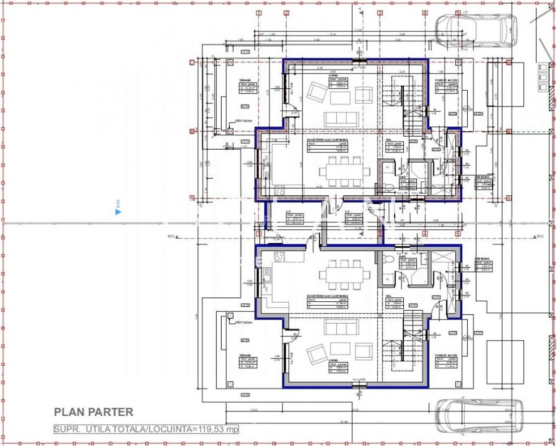 Casa in Cisnadie, vedere spre munti, COMISION 0% - 12