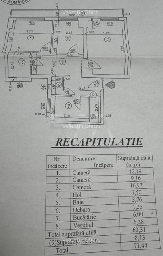 3 camere - Obor - decomandat - 2/10 - renovat - anvelopat - metrou - 6