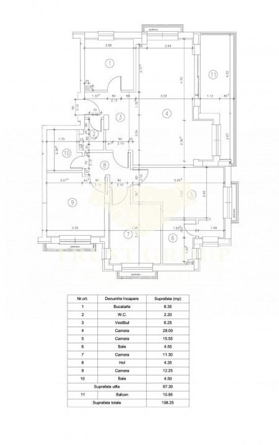 Apartament 4 camere Herastrau | loc de parcare - 22