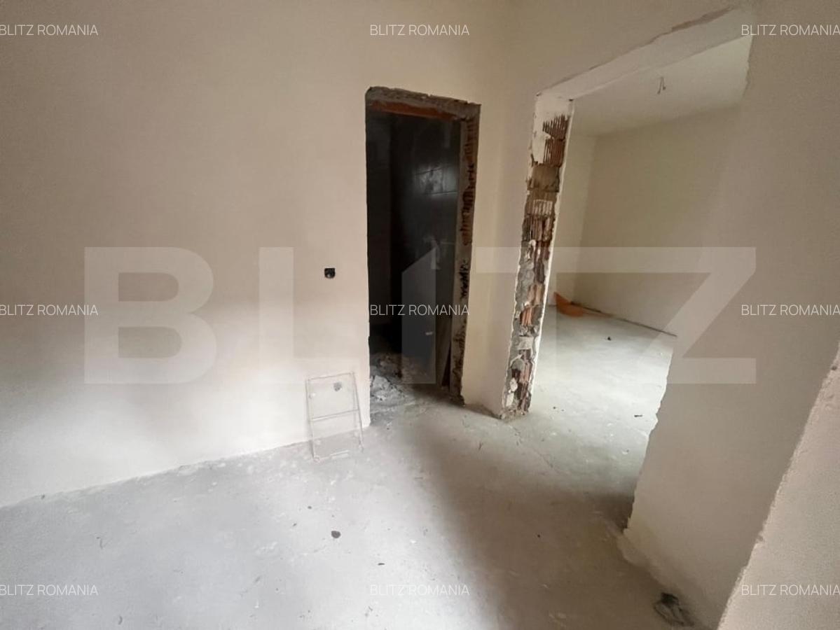 Apartament cu 2 camere, semifinisat, zona Piata Decebal - 3