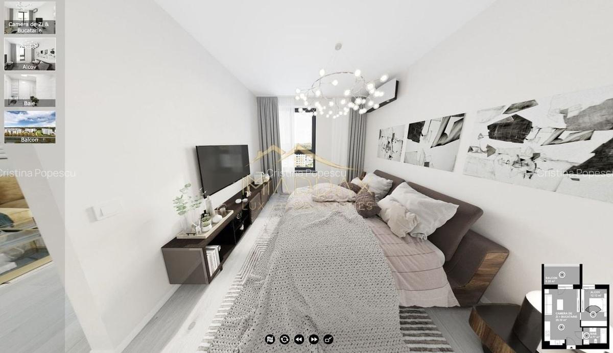 Studio Dublu *62.44mp* + Parcare // Baneasa Forest View - 21