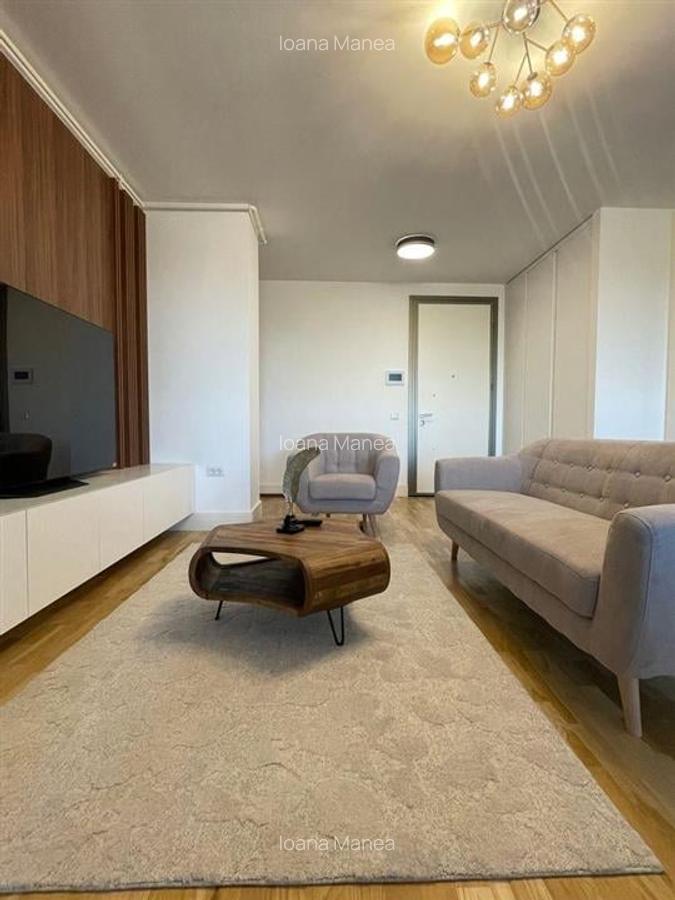 Vanzare apartament lux 2 camere | Barbu Vacarescu | 60mp utili | etaj 7 | mobila - 5
