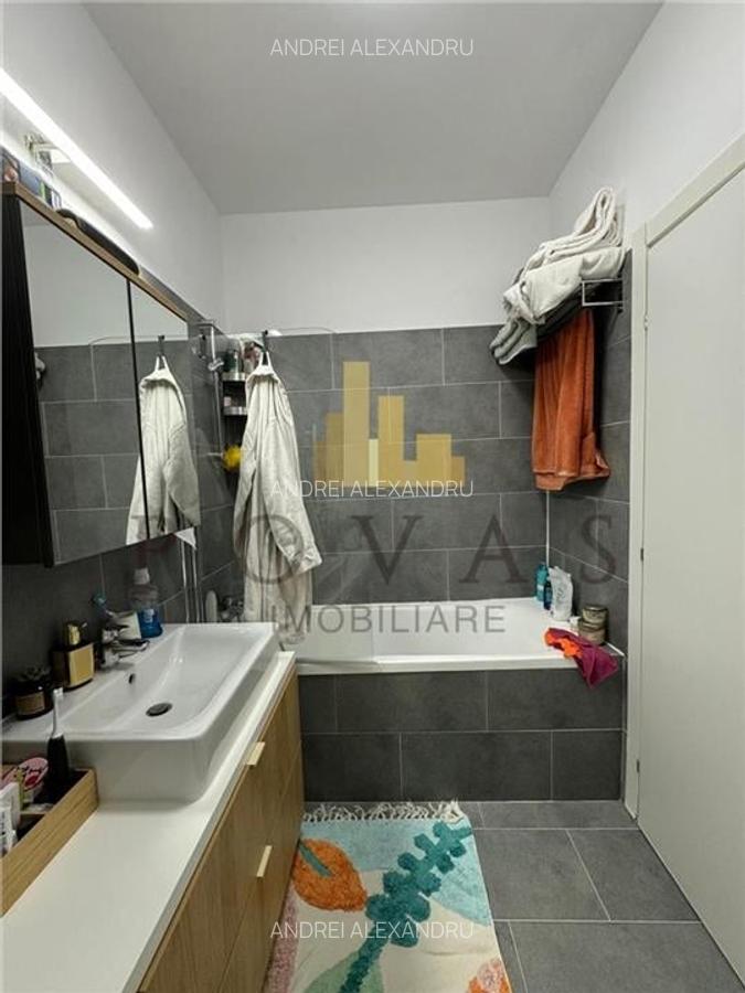 Apartament cu 2 camere semidecomandat, mobilat în Bucureștii Noi - 8