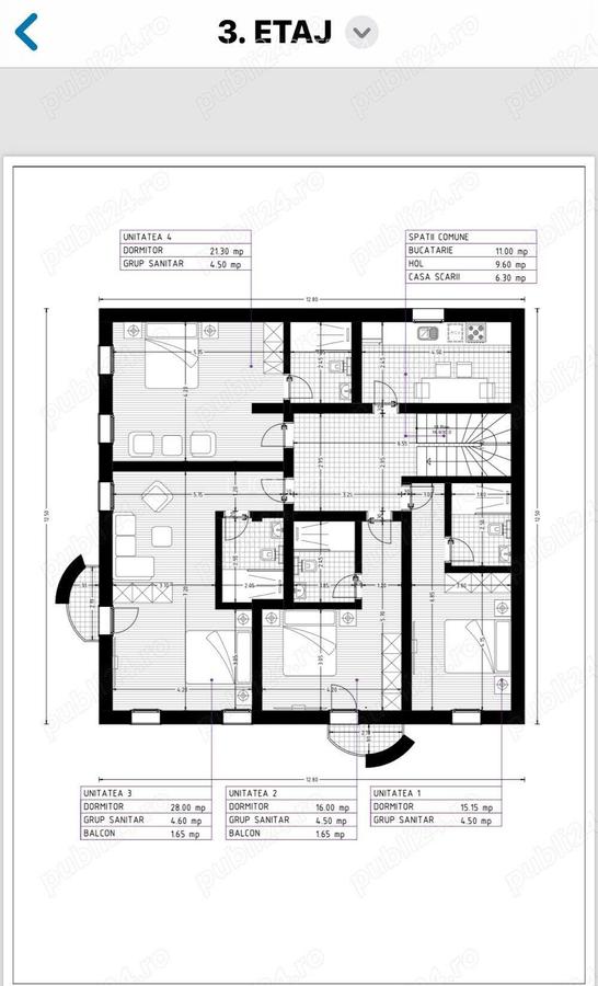 Inchiriez cladire D-P-Etaj1+Etaj 2 cu Terasa - 7