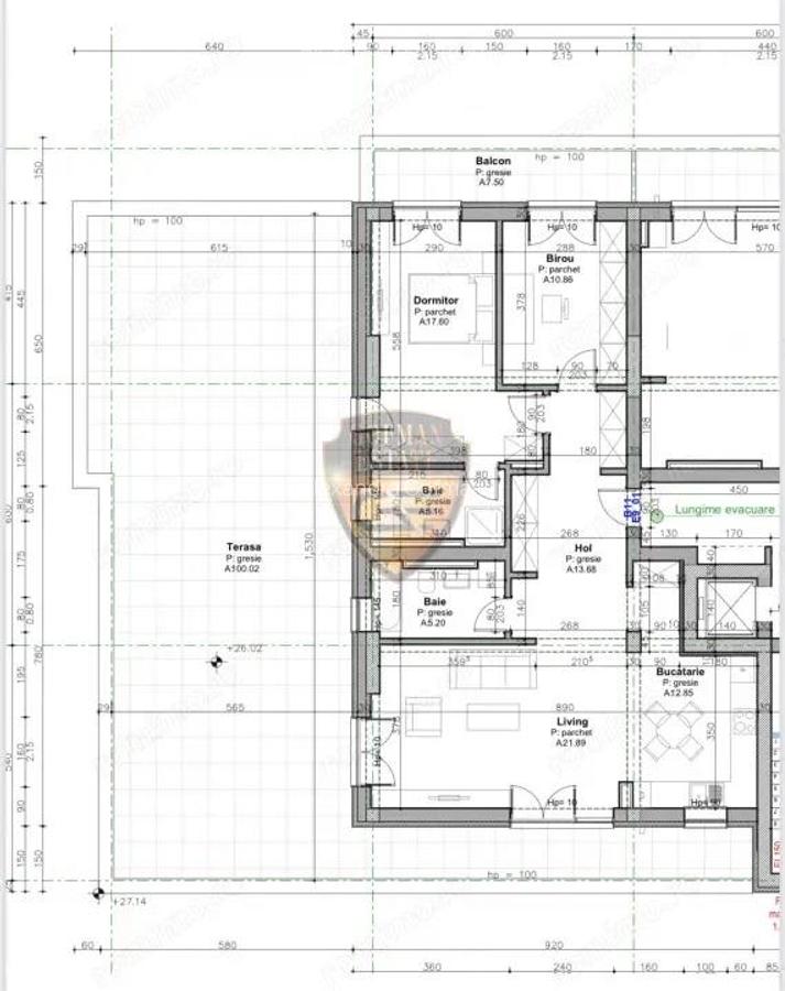 Penthouse 3 Cam, 88 mp, Tomis Plus, Parcare Inclusa - 2