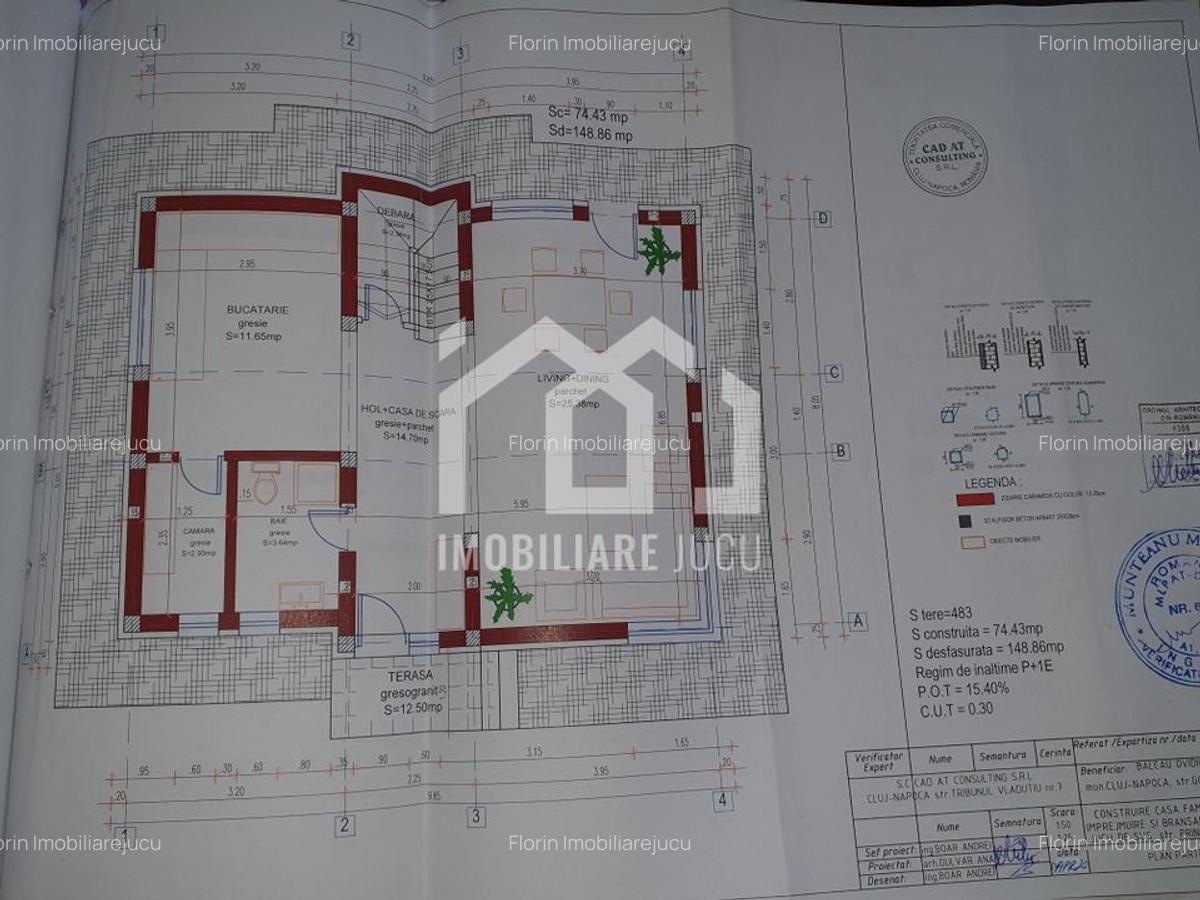 Casa individuala 4 camere, 140mp, teren 13000mp, Jucu de Mijloc - 3