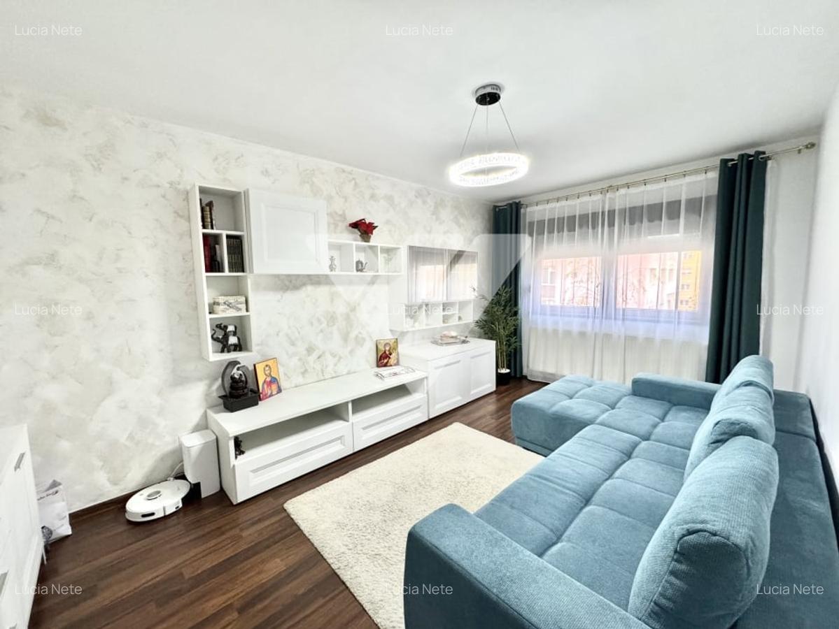 Apartament 3 camere mobilat 68 mp balcon pivnita - Vasile Aaron Sibiu - 1