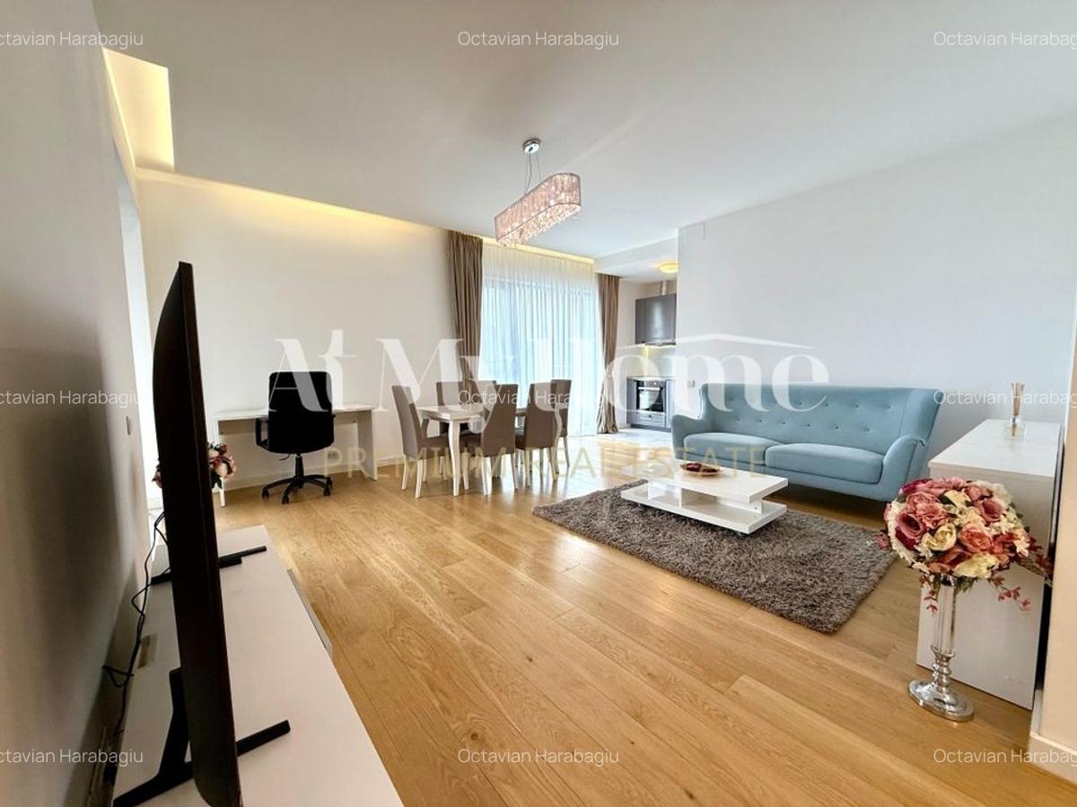 Apartament SUPERB cu 3 camere, mobilat modern, terasa, parcare, paza - 2