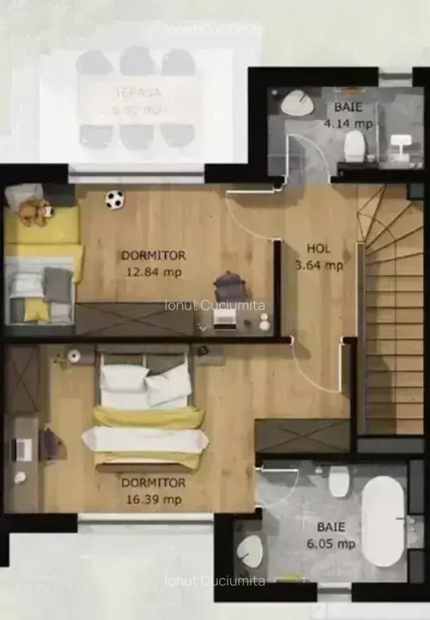 Casa ta modernă în Pipera - liniște, confort și rafinament - 11