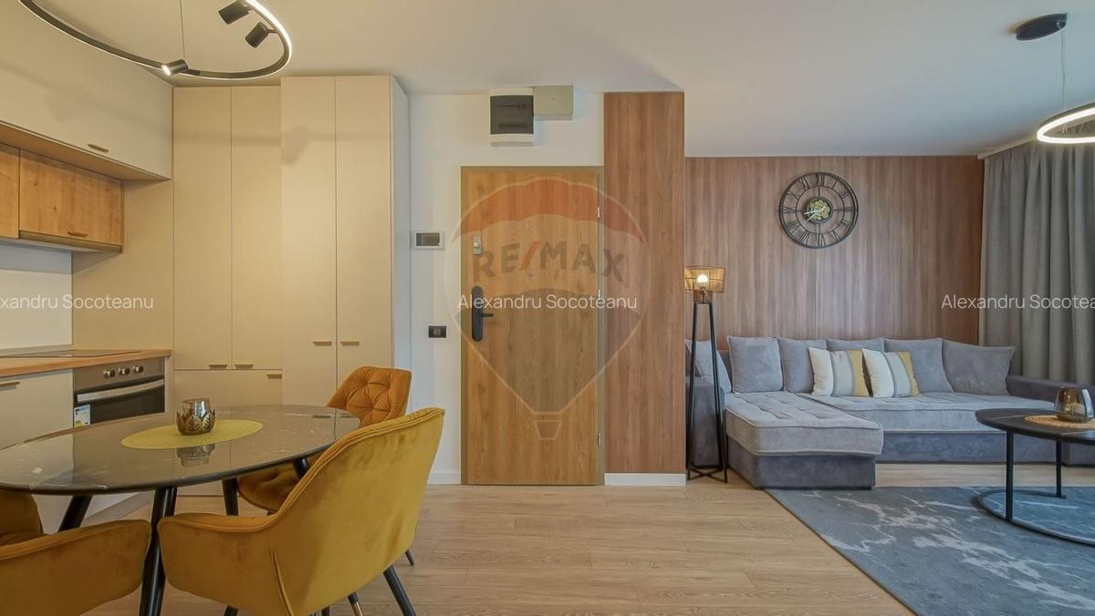 STUDIO MOBILAT SI UTILAT CU TERASA 17 MP | GRAND CHALET POIANA BRASOV - 1