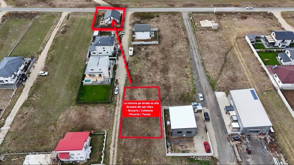 Proprietar Vând Teren Intravilan 300 mp - Berceni-Vidra cu iesire la Lac - 3