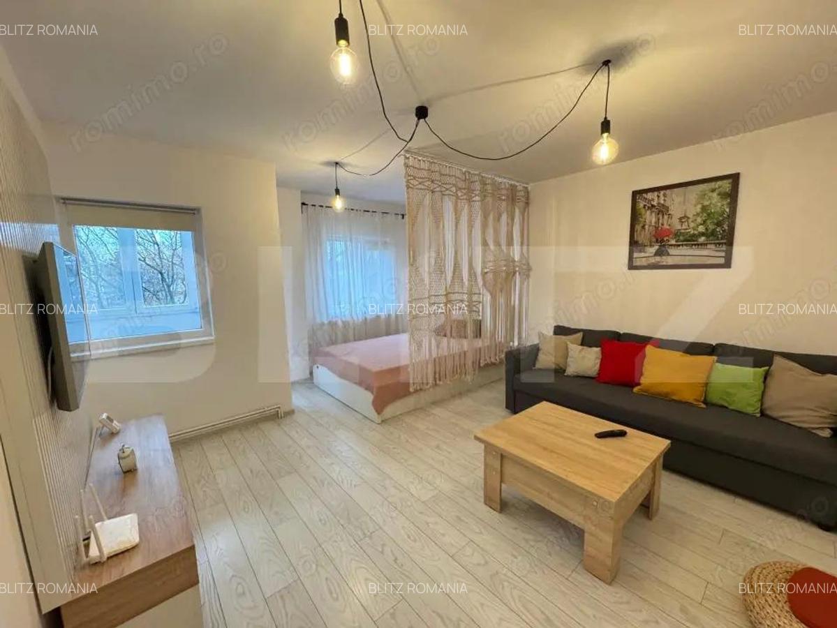 Garsoniera de inchiriat, 43 mp, zona 1 Mai - 1