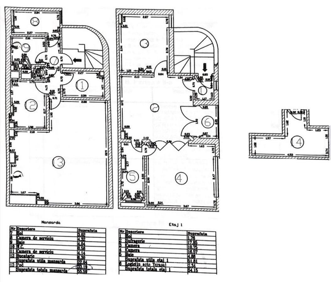 APARTAMENT DE TIP DUPLEX IN VILA RENOVATA INTEGRAL - FERDINAND - CAROL - 9