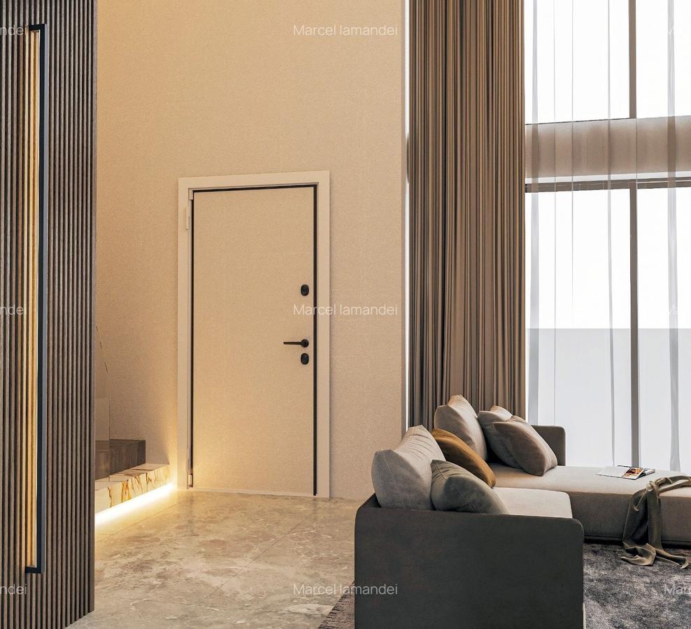 Proiect Rar – Vilă Spațioasă cu Living pe Două Niveluri - 10