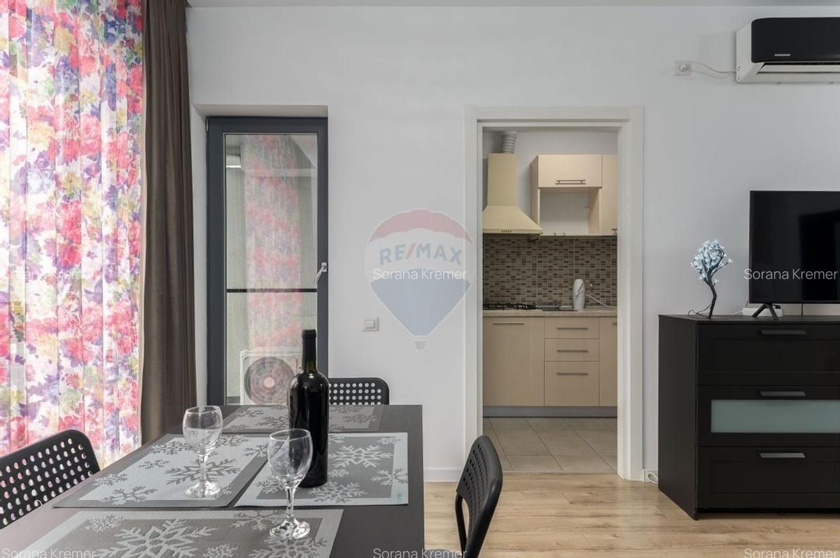 2 camere Citta Nusco, Mobilat, utilat, terasa+balcon, centrala proprie - 4