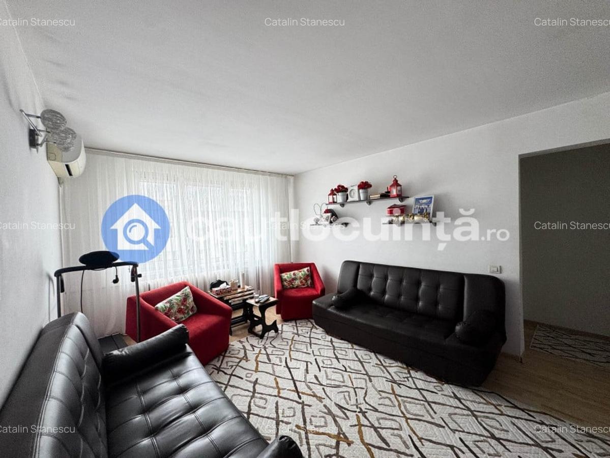 Apartament cu 3 camere decomandat, mobilat în Mihai Bravu - 2