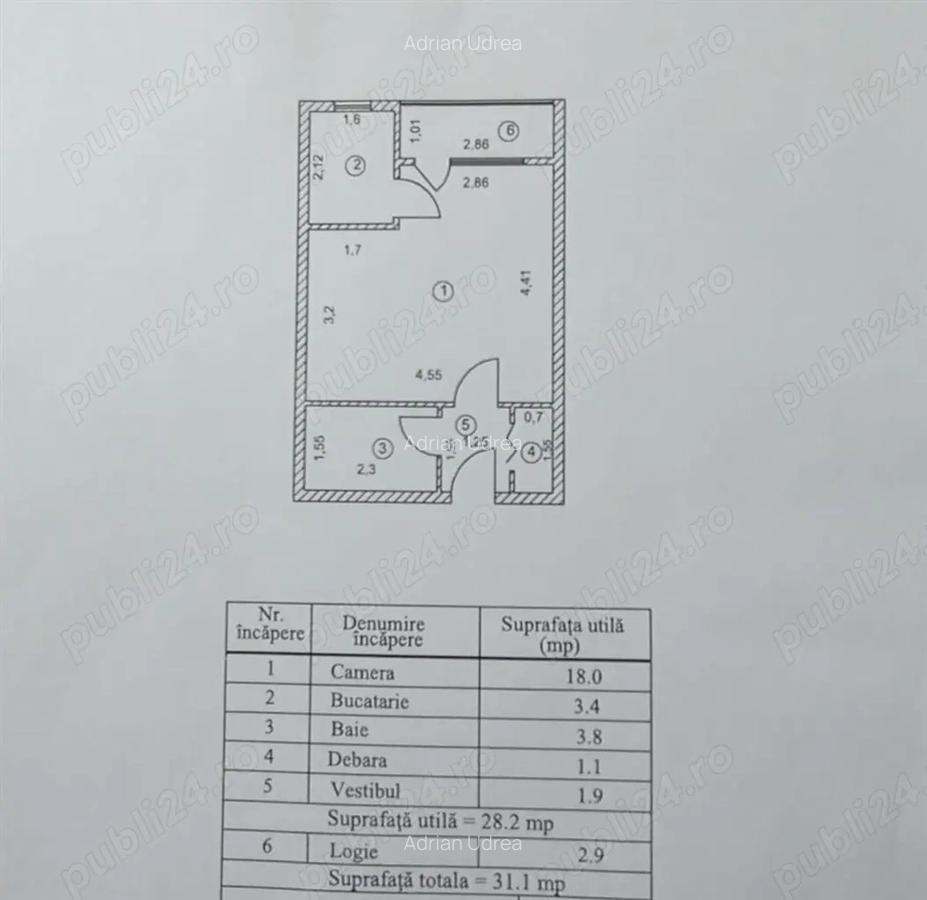 Garsoniera decomandata, Sector 3 Vatra Luminoasa Stadion Na?ional - 1