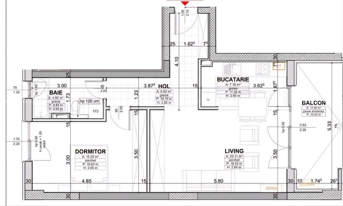 Apartament 2 camere zona Calea Aradului - 2